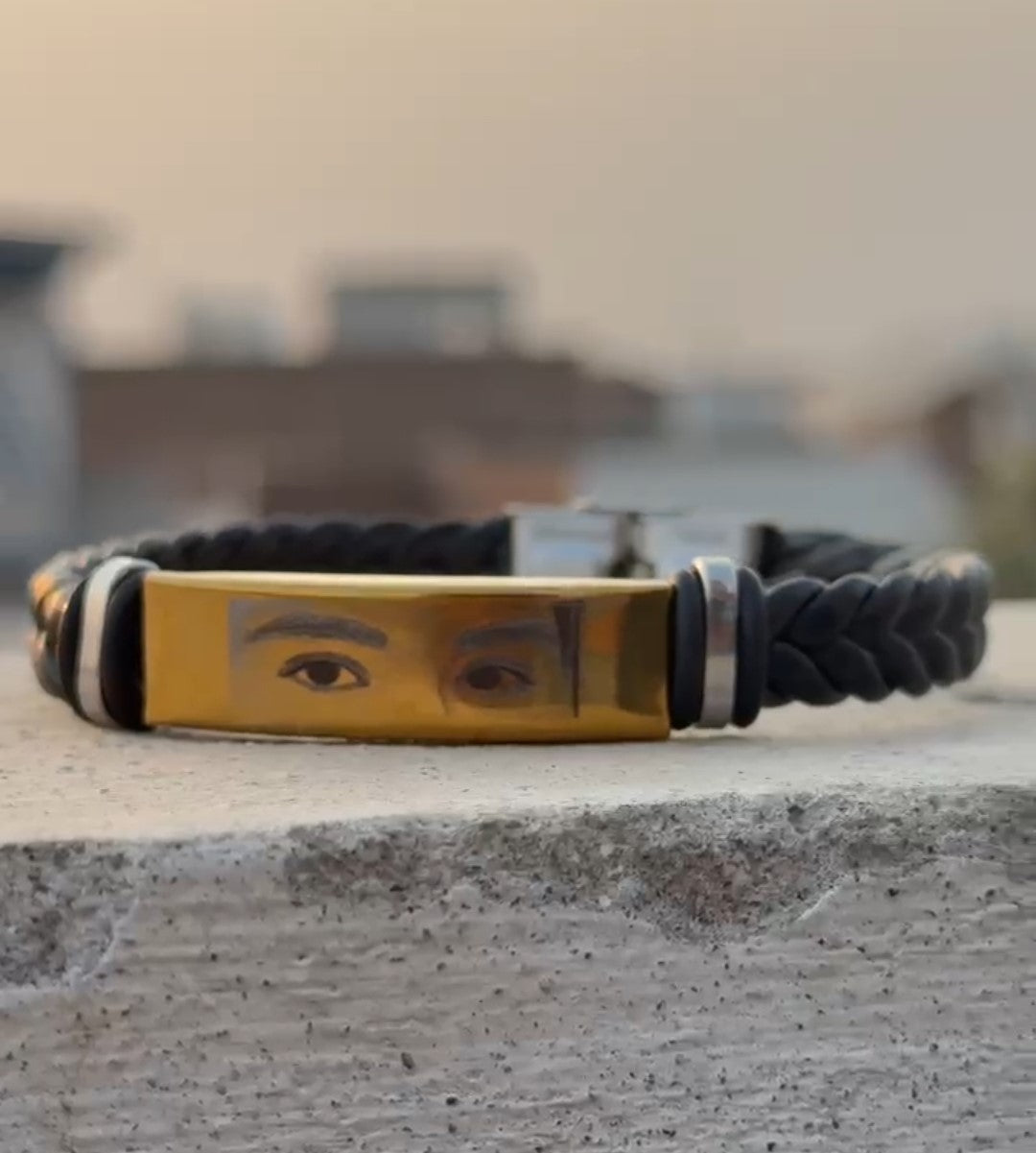 Personalized unisex Eye Bracelet