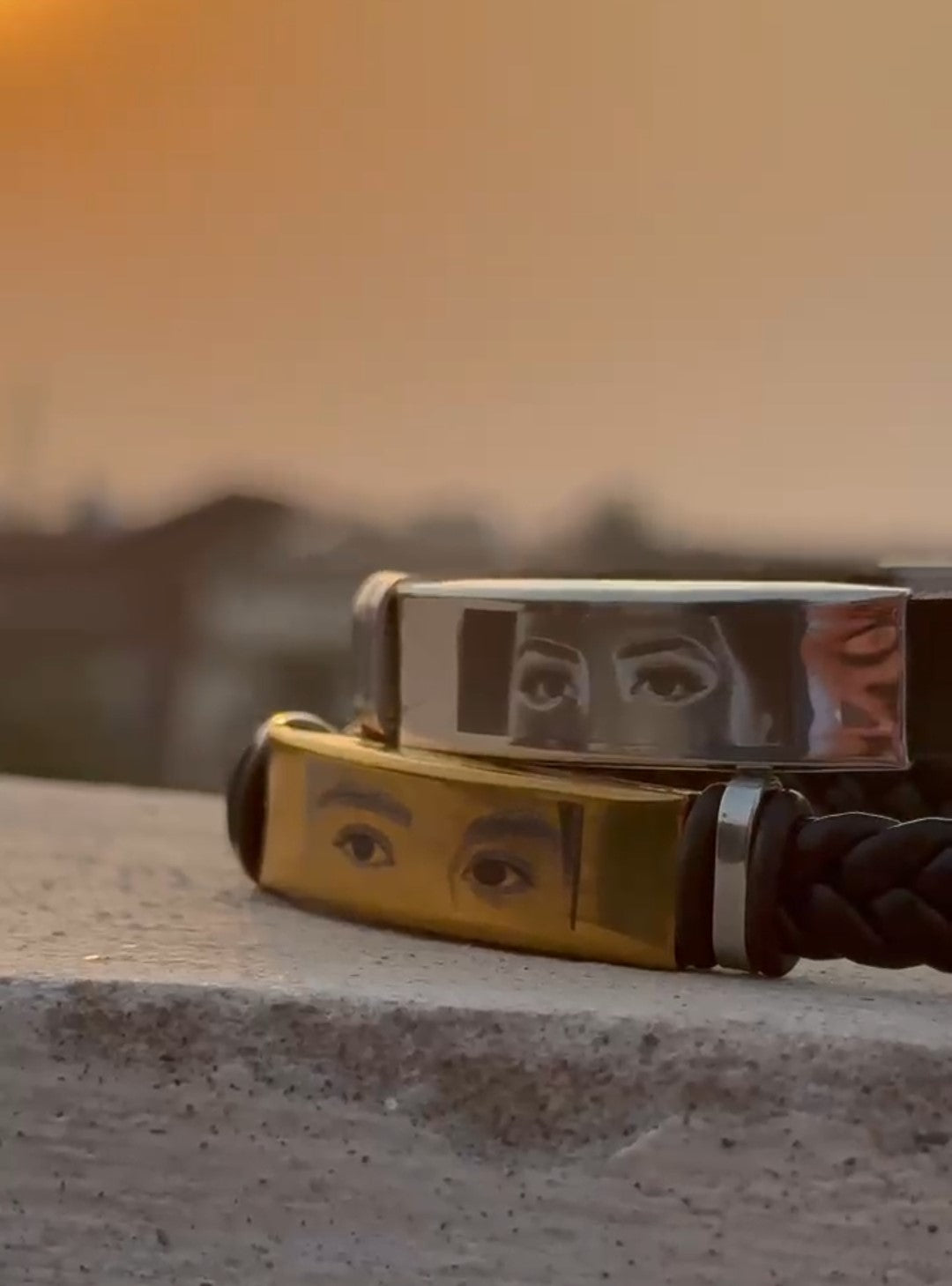 Personalized unisex Eye Bracelet