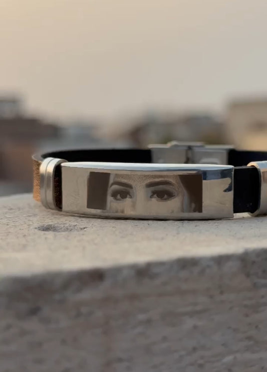 Personalized unisex Eye Bracelet